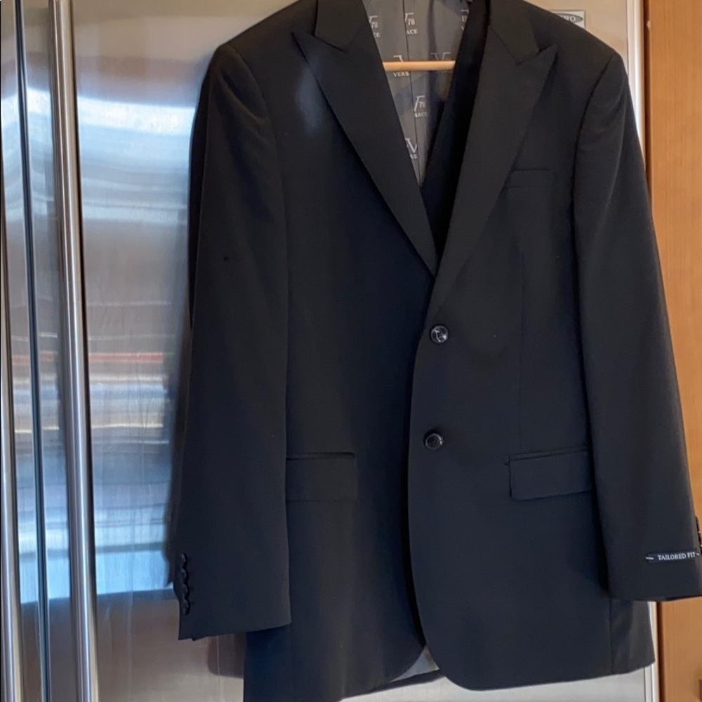 Versace new black blazer